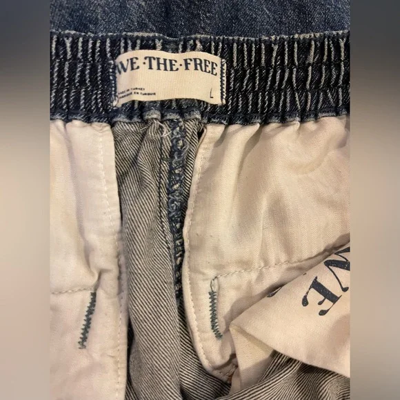 We The Free Dark Blue Esme Trouses Large Cute Super Soft - Picture 11 of 12